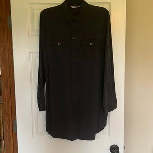 Athleta black shirt dress
